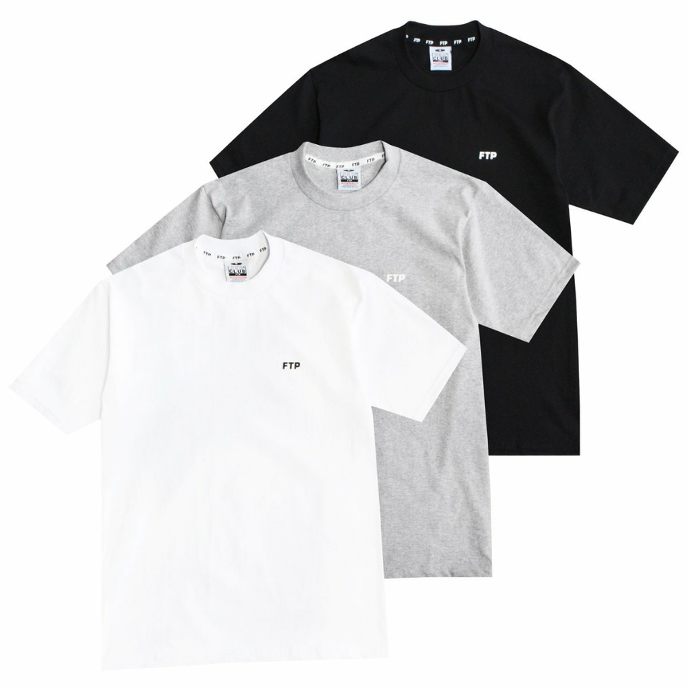 FTP x Proclub collab Tee Shirts 3 Pack